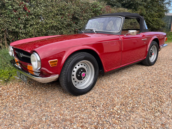 1969 TR6 CP ORIGINAL UK FUEL INJECTED